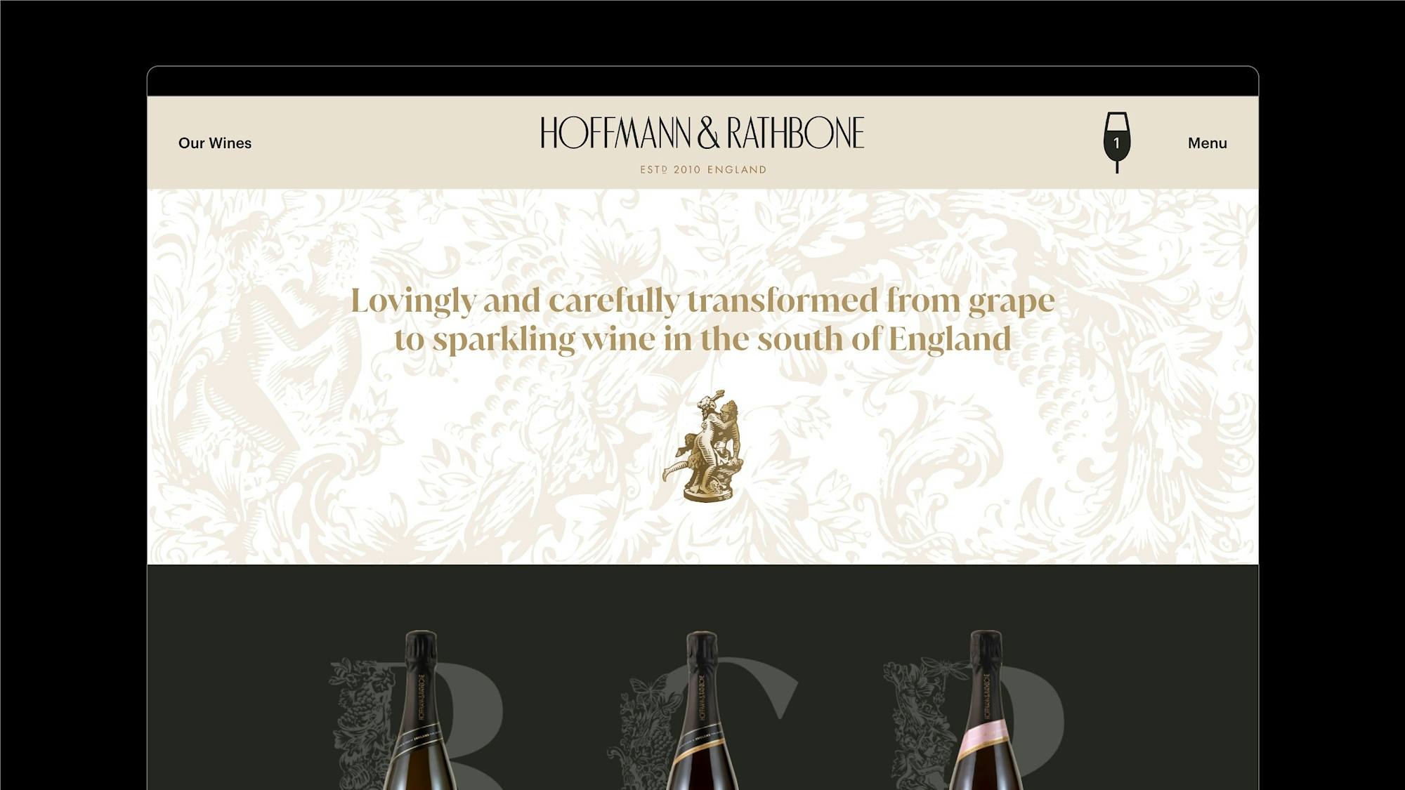 Animation for the Hoffmann & Rathbone e-commerce website.